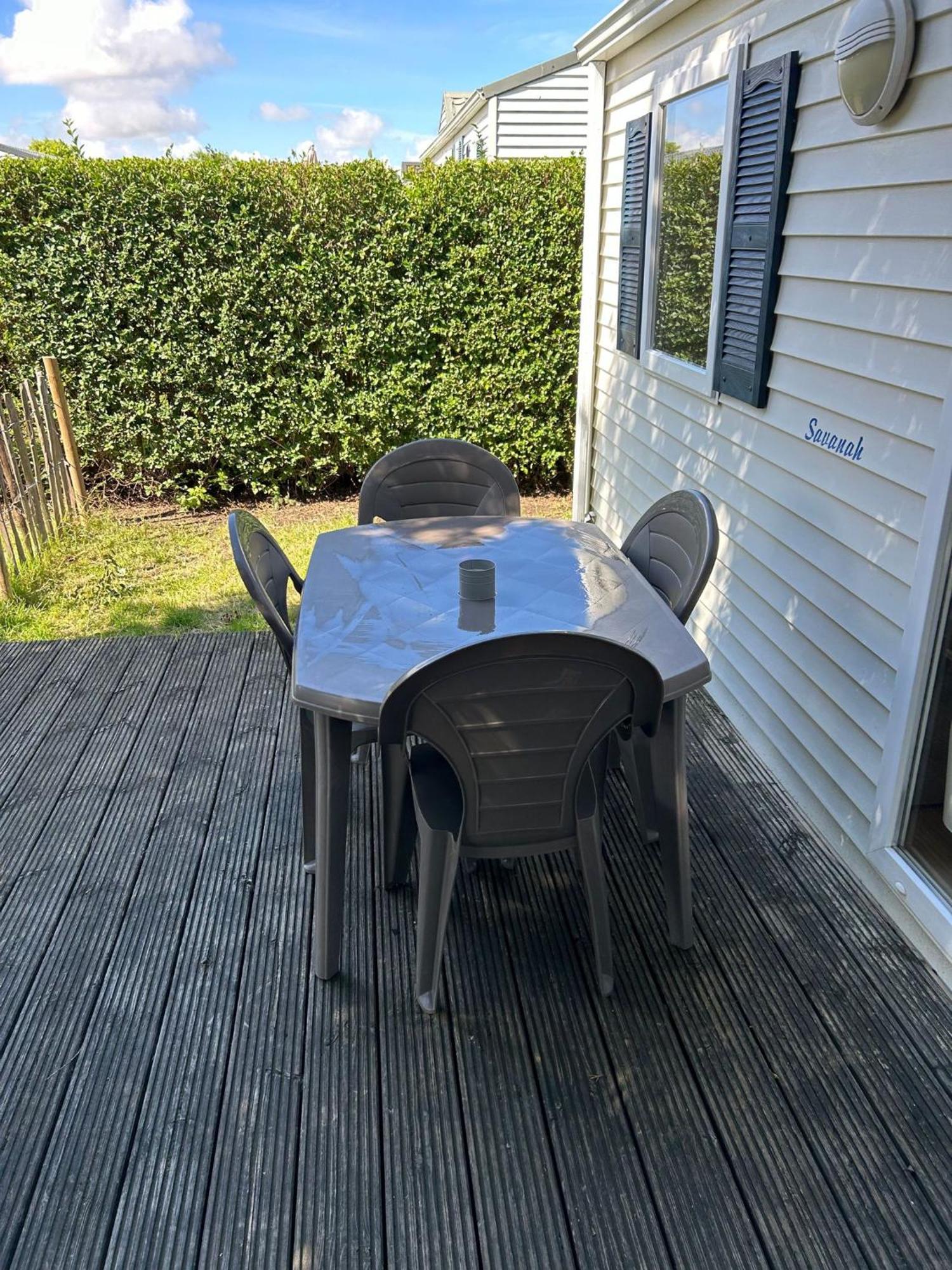 Luxueuze Stacaravan 4Pers Met Terras En Tuintje Bredene Eksteriør bilde
